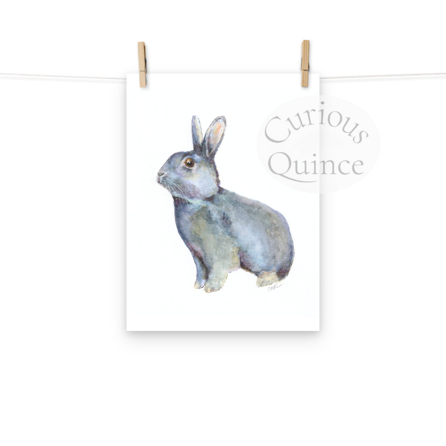 Bunny of Dreams Art Print from Original Painting