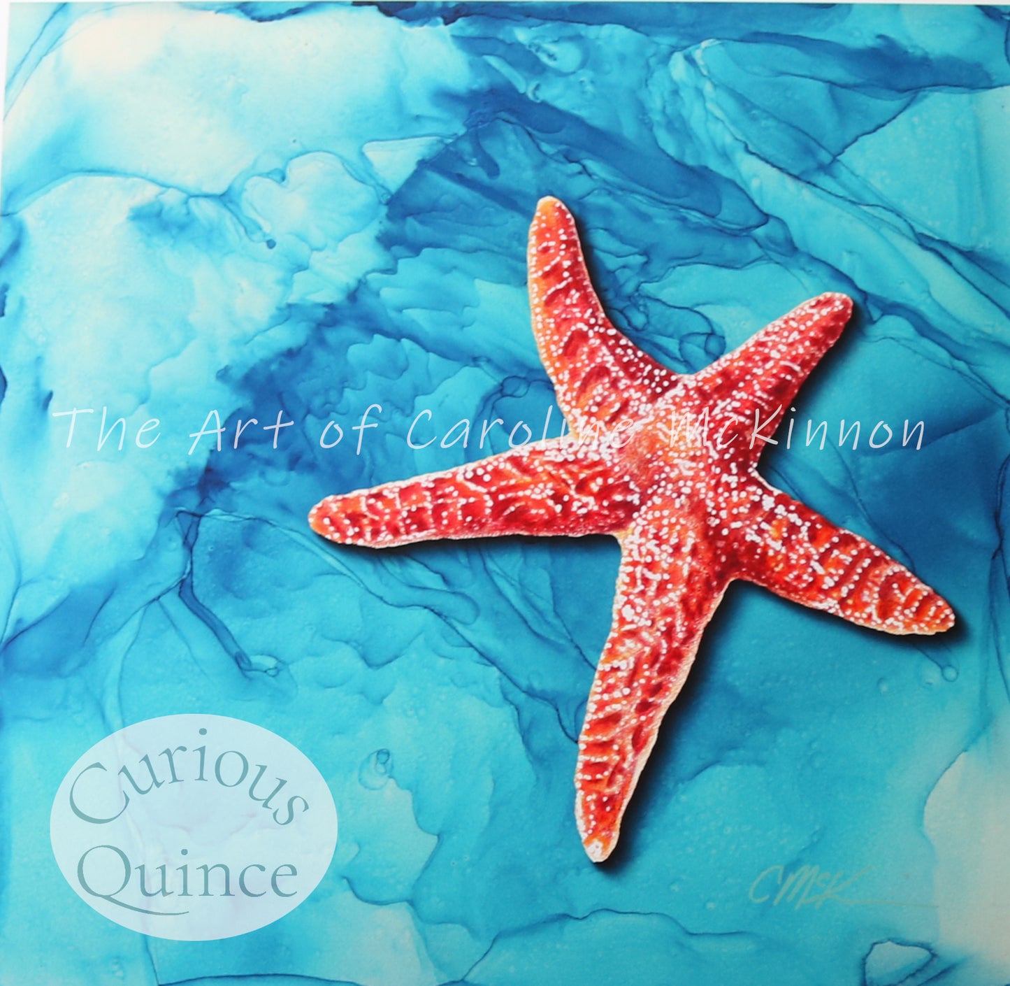 Starfish Blues Print from Original Art